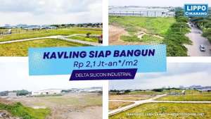 DIJUAL MURAH TANAH DI KAWASAN INDUSTRI DELTA SILICON 1 lokasi di Bekasi Kab., tersedia melalui melalui situs Olx