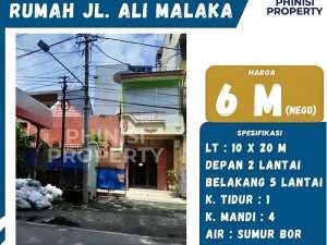DIJUAL RUMAH 5 LANTAI DI JALAN ALI MALAKA lokasi di Makassar Kota, tersedia melalui melalui situs Olx