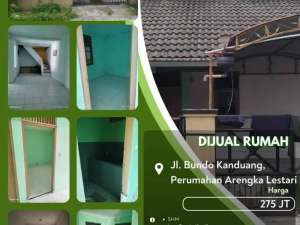 Dijual Rumah Arengka Lestari 200 Jutaan Pekanbaru Kota lokasi di Pekanbaru Kota, tersedia melalui melalui situs Olx