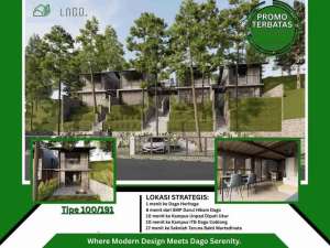 Dijual Rumah Baru Mewah Murah Pusat Kota Bandung Dekat Kampus UNPAD Dago Golf - Cigadung lokasi di Bandung Kota, tersedia melalui melalui situs Olx
