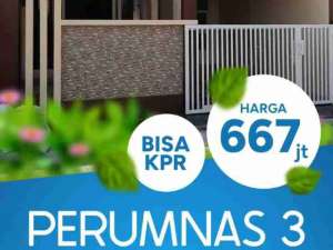 Dijual Rumah Baru Perumnas 3 Bisa KPR Rumah Ready Siap Huni Aren Jaya Bekasi Timur lokasi di Bekasi Kota, tersedia melalui melalui situs Olx