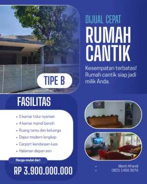 Dijual Rumah Cantik dan Antik di Buah Batu lokasi di Bandung Kota, tersedia melalui melalui situs Olx