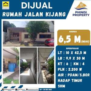 DIJUAL Rumah dengan Tanah Besar Lokasi Tengah Kota Mks di Jl Kijang lokasi di Makassar Kota, tersedia melalui melalui situs Olx