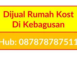 Dijual Rumah Kost di Kebagusan Lokasi Strategis Dekat Simatupang Jakarta Selatan lokasi di Jakarta Selatan, tersedia melalui melalui situs Olx