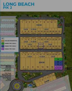 Dijual Rumah Pik2 Cluster Long beach uk 10x18 Posisi Hoek lokasi di Tangerang Kab., tersedia melalui melalui situs Olx