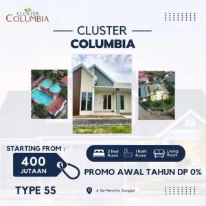 DIJUAL RUMAH READY STOK TYPE 50 Ada KOLAM RENANG DAN SEKURITI 24 JAM lokasi di Deli Serdang Kab., tersedia melalui melalui situs Olx