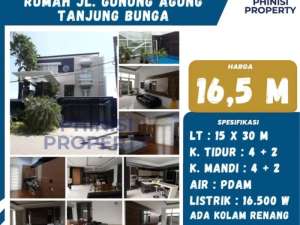 DIJUAL RUMAH SULTAN ADA KOLAM RENANG DI GUNUNG AGUNG TANJUNG BUNGA lokasi di Makassar Kota, tersedia melalui melalui situs Olx