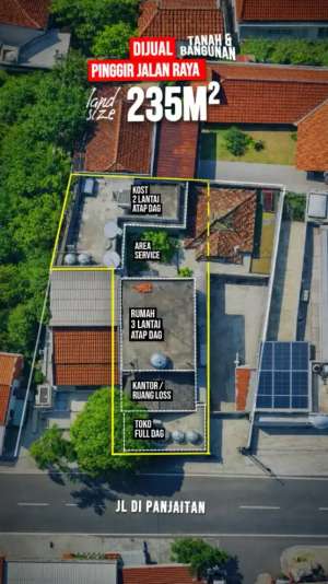 DIJUAL RUMAH TOKOKOST JALAN RAYA DI PANJAITAN BANJARSARI SOLO KOTA lokasi di Surakarta Kota, tersedia melalui melalui situs Olx