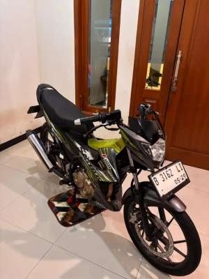 Jual bekas Dijual satria fu facelift 2014 tangan pertama tembus faktur,lokasi di Jakarta Selatan