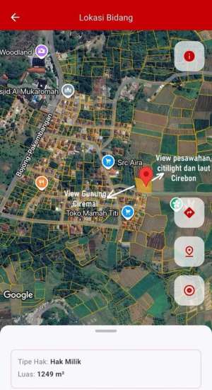 DIJUAL SEBIDANG TANAH DI SETIANEGARA, CILIMUS lokasi di Kuningan Kab., tersedia melalui melalui situs Olx