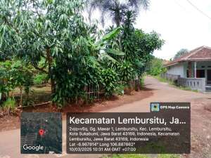 Dijual Tanah2.537 m Lembursitu - Akses Mudah dan Prospektif lokasi di Sukabumi Kab., tersedia melalui melalui situs Olx
