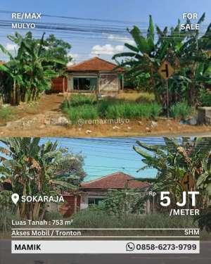 Dijual Tanah dan Bangunan, Akses Tronton Area Sokaraja lokasi di Banyumas Kab., tersedia melalui melalui situs Olx