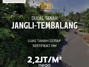 Dijual Tanah di Jangli Tembalang Semarang lokasi di Semarang Kota, tersedia melalui melalui situs Olx