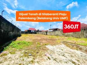 Dijual Tanah di Silaberanti Palembang lokasi di Palembang Kota, tersedia melalui melalui situs Olx