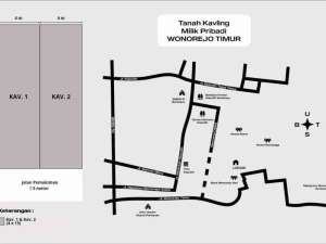 DIJUAL TANAH KAVLING WONOREJO lokasi di Surabaya Kota, tersedia melalui melalui situs Olx