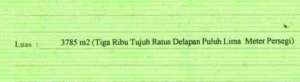Dijual tanah kebun di Desa Kertarahayu kecamatan Setu kabupaten Bekasi lokasi di Bekasi Kab., tersedia melalui melalui situs Olx