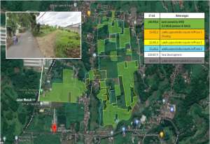 Dijual Tanah kosong 14 Hektar di Sukabumi cocok untuk membangun perum lokasi di Sukabumi Kab., tersedia melalui melalui situs Olx