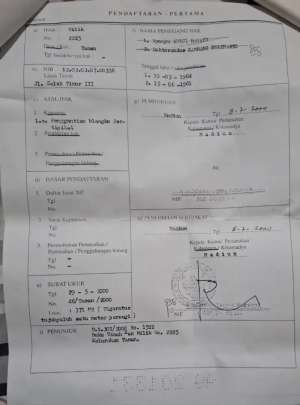 Dijual tanah kosong lokasi di Madiun Kota, tersedia melalui melalui situs Olx