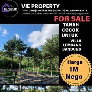 Dijual Tanah Lembang view pegunungan cocok untuk cafe atau Villa lokasi di Bandung Barat Kab., tersedia melalui melalui situs Olx