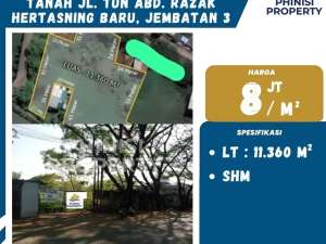 DIJUAL TANAH MURAH AREA RAMAI JL. TUN ABD RAZAK HERTASNING BARU lokasi di Makassar Kota, tersedia melalui melalui situs Olx