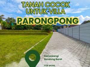 Dijual Tanah Parongpong Lokasi Sejuk Cocok untuk Villa lokasi di Cimahi Kota, tersedia melalui melalui situs Olx