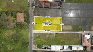 DIJUAL TANAH PINGGIR JALAN PANTAI CEMAGI ZONA PINK WISATA lokasi di Kab. Badung, tersedia melalui melalui situs Olx