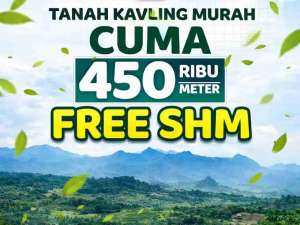 DIJUAL TANAH SHM MURAH VIEW INDAH BOGOR PROMO HARGA UP TO 50TERBATAS lokasi di Bogor Kab., tersedia melalui melalui situs Olx