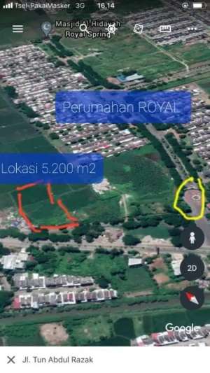 Dijual Tanah Terjangkau Hertasning baru lokasi di Gowa Kab., tersedia melalui melalui situs Olx