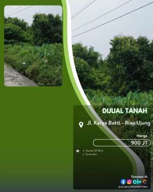 Dijual Tanah Tongkongan Daerah Bukit Barisan Riau Ujunv lokasi di Pekanbaru Kota, tersedia melalui melalui situs Olx