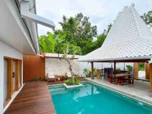 DIJUAL VILLA MEWAH EXCLUSIVE PRIVATE POOL AREA ARGOMULYO SEDAYU BANTUL lokasi di Bantul Kab., tersedia melalui melalui situs Olx