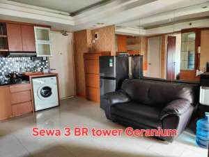 Disewakan 3bedroom furnished tower geranium lt. 8 lokasi di Jakarta Timur, tersedia melalui melalui situs Olx