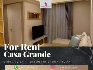 Disewakan Apartemen Casa Grande Phase 2 2BR Good Condition Brand New lokasi di Jakarta Selatan, tersedia melalui melalui situs Olx