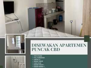 DISEWAKAN APARTEMEN PUNCAK CBD lokasi di Surabaya Kota, tersedia melalui melalui situs Olx