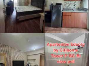 Disewakan bulanan Studio apartemen educity by citihome lokasi di Surabaya Kota, tersedia melalui melalui situs Olx