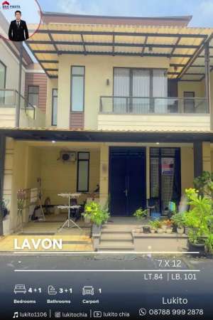 Disewakan Cepat Rumah Cantik Full Furnished di Lavon Murah Meriah lokasi di Tangerang Kab., tersedia melalui melalui situs Olx