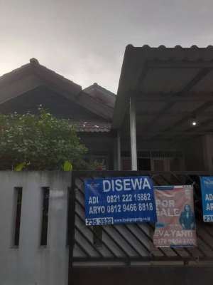 DISEWAKAN DIJUAL RUMAH SEKTOR 9 BINTARO 245m2 Semi Furnished 4KT 2KM lokasi di Tangerang Selatan Kota, tersedia melalui melalui situs Olx