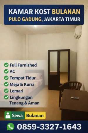 Disewakan Kost, Jl Paus, Pulogadung, JakTim lokasi di Jakarta Timur, tersedia melalui melalui situs Olx