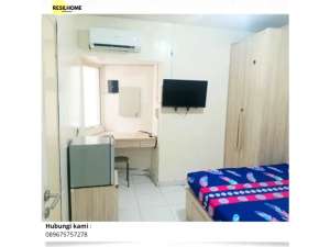 disewakan pertahun apartemen Aeropolis residence 2 studio murah per 1 tahun full furniture Neglasari Tangerang Banten 12 bulan seberang bandara Soekarno Hatta furnished lengkap lokasi di Tangerang Kota, tersedia melalui melalui situs Olx