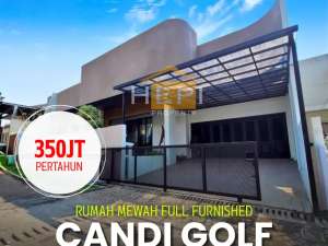 Disewakan Rumah Mewah Full Furnished di Candi Golf Semarang lokasi di Semarang Kota, tersedia melalui melalui situs Olx