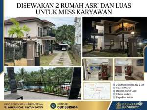 Disewakan Rumah Strategis dan Luas - Cocok untuk Kantor Nego lokasi di Balikpapan Kota, tersedia melalui melalui situs Olx