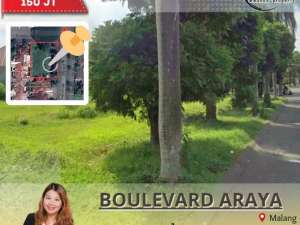 Disewakan Tanah Boulevard Araya Malang lokasi di Malang Kota, tersedia melalui melalui situs Olx