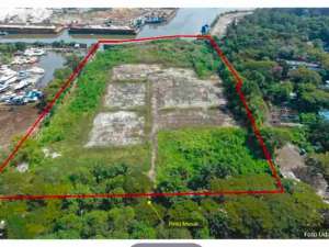 Disewakan tanah lahan 2 ha ada jetty dekat pelabuhan lokasi di Jakarta Utara, tersedia melalui melalui situs Olx