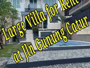 Disewakan Villa 4,5a di Jln Gunung Catur II Gatsu Barat Denpasar Bali lokasi di Denpasar Kota, tersedia melalui melalui situs Olx