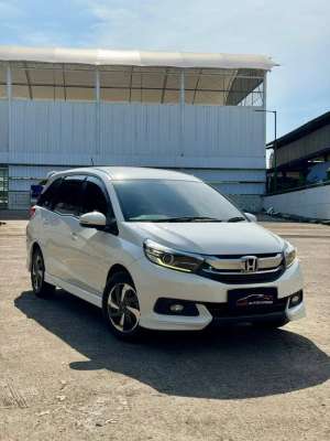 Jual bekas DP 10 JT Honda Mobilio 2021 E Cvt Automatic Putih,lokasi di Jakarta Barat