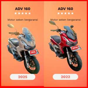 Jual bekas Dp 1.5jt HondaADV 160 ABS KTP daerah bs kredit 150,lokasi di  ,Tangerang Kota