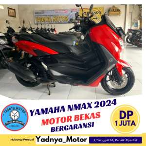 Jual bekas DP 1JT NMAX 2024YADNYA MOTOR,lokasi di Gianyar Kab.