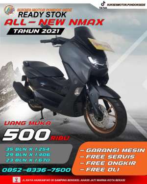 Jual bekas DP 500 RIBU YAMAHA ALL NEW NMAX 155 TAHUN 2021,lokasi di Jakarta Barat