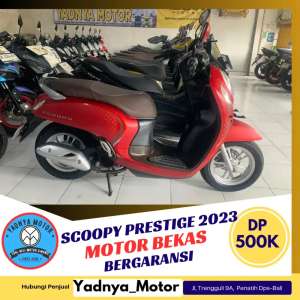 Jual bekas DP 500K SCOOPY PRESTIGE 2023YADNYA MOTOR,lokasi di Gianyar Kab.