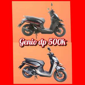 Jual bekas Dp 500rb Honda Genio Cbs Ktp daerah bs kredit motor non iss,lokasi di Jakarta Pusat