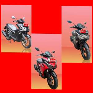 Jual bekas Dp 600rb Yamaha Aerox 155 Alpha ABS KTP daerah bs kredit connected,lokasi di Jakarta Utara